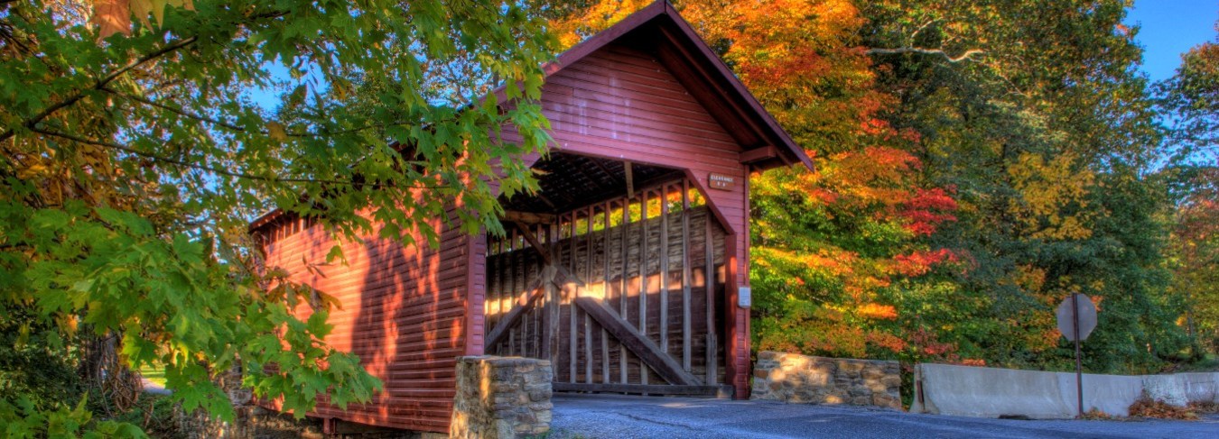 MD, Covered Bridge, Thermont, 