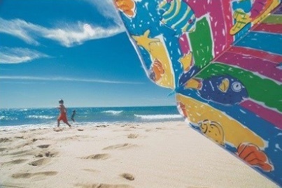 MI, Lake Michigan White sand beach