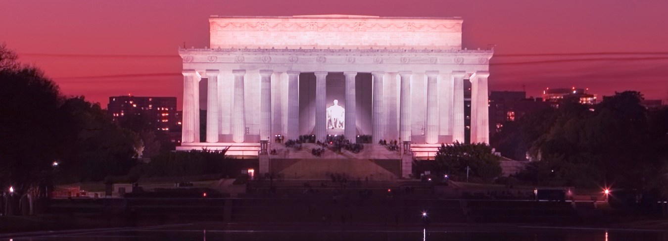 DC, Lincoln Memorial from a Distance